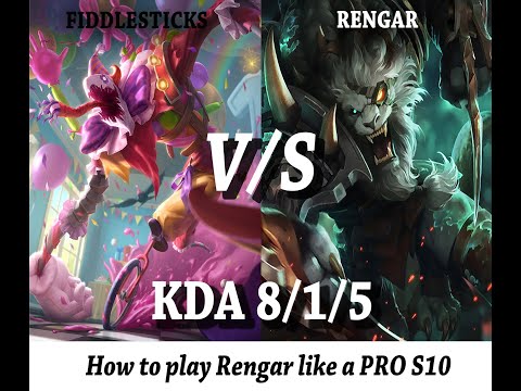 how to play rengar jg like a pro s10