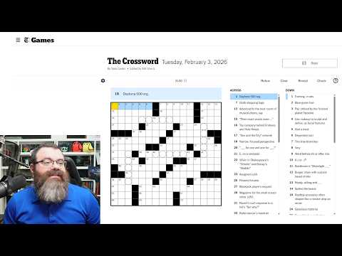 Learning Crossword Week 89 | NYT Crossword Tuesday Feb 3rd, 2026