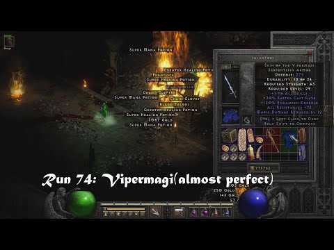 100 NIGHTMARE ANDARIEL RUNS - HARDCORE LADDER PATCH 2.4 DIABLO 2 RESURRECTED