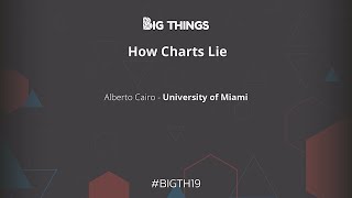 How charts lie by Alberto Cairo