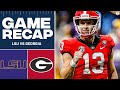 No. 1 Georgia CRUISES PAST No. 14 LSU En Route to SEC TITLE  | FULL HIGHLIGHTS + RECAP