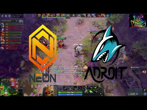 Adroit vs Neon Esports game 1 SEA ESL One Los Angeles Closed Qualifier