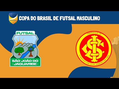 S. JOÃO DO JAGUARIBE(CE) X RIBEIRÓPOLIS(SE) - 1ª FASE -  VOLTA - COPA DO BRASIL DE FUTSAL 2024