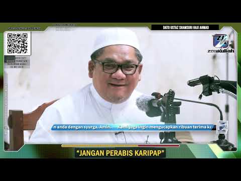 TAZKIRAH : Adab Makan Jamuan - Ustaz Shamsuri Ahmad