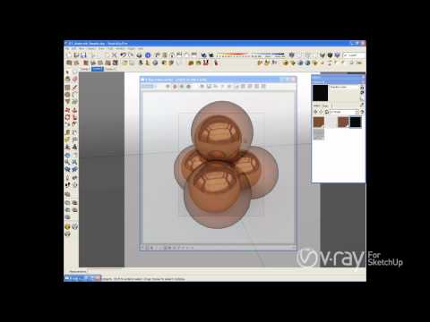 Tworzenie w V-Ray materiałów matowego niklu, nierdzewnej stali oraz miedzi