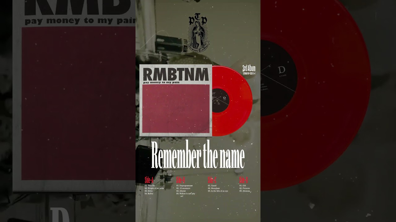 Pay money To my Pain　完全生産限定アナログ盤