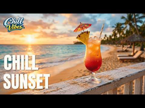 Chill Sunset Lounge 🌅 Smooth Sunset Lounge Music for Relaxation & Focus