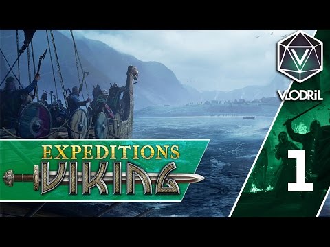 Viking Raiding - Let's Play Expeditions: Vikings Part 1 - Indie Turn Based Strategy RPG