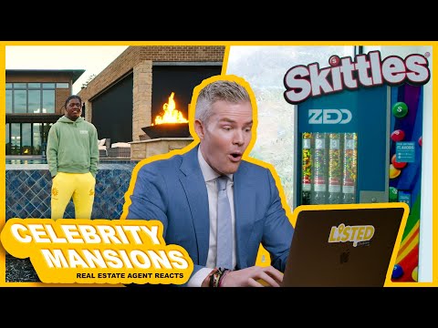 Real Estate Agent Reacts to Celebrity Homes | Lil Yachty, Zedd, & Shaq