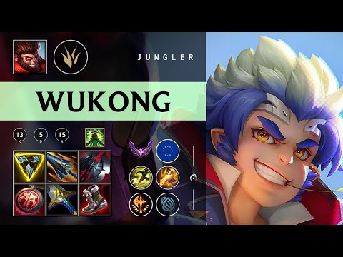 Wukong Jungle vs Kha'Zix - EUW Master Patch 26.03