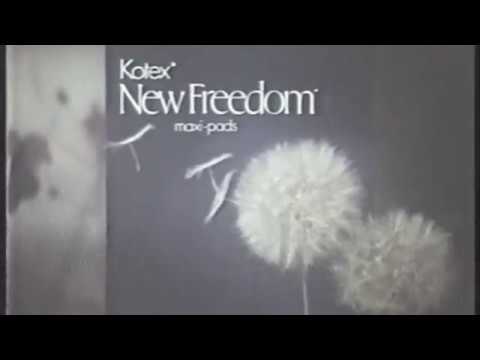 Kotex Maxi Pads 1981 Classic TV Commercial