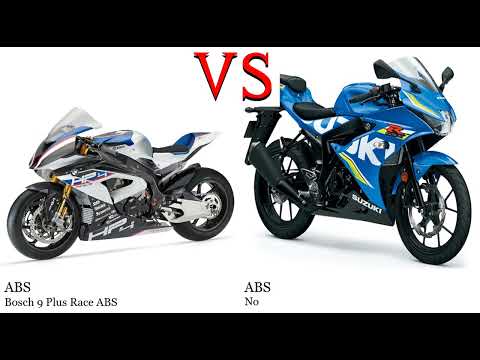 Thumbnail for BMW HP4 Race vs Suzuki GSX R 300 Test specification comparison by BMW HP4 Race