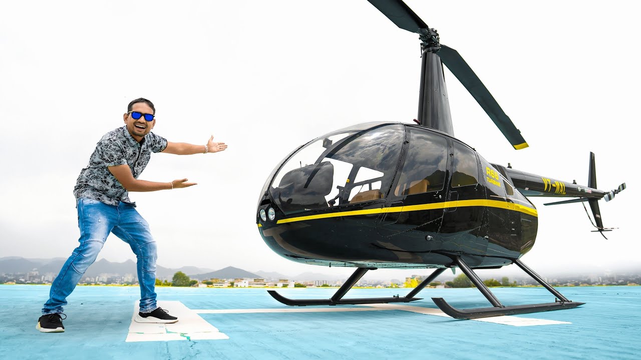Flying Real Helicopter - Worth ₹16 Crore | 100% Real