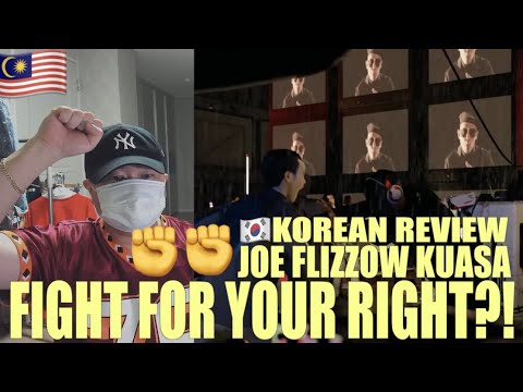 🇲🇾🇰🇷🔥Korean Hiphop Junkie review - Joe Flizzow - KUASA ft. Azlan & The Typewriter (ENG SUB)