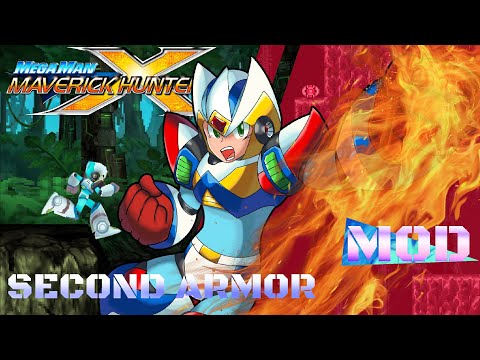 🟢🔵Second Armor X 🟨🔴 | Mega Man maverick Hunter X