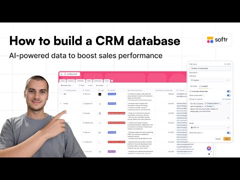 Build a CRM Database with AI (Step-by-Step No-Code Tutorial)