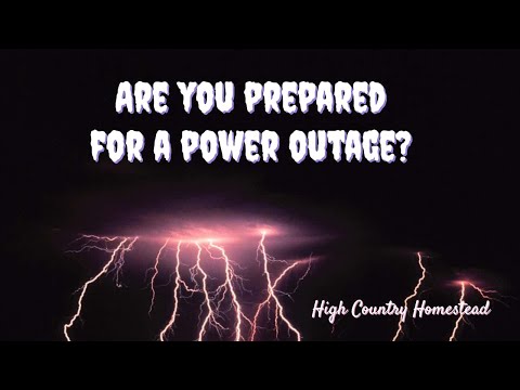 Power Down: How to Survive a Power Outage!!