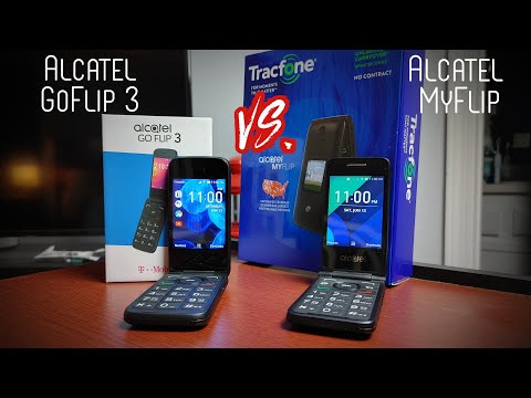 Alcatel MyFlip vs Alcatel GoFlip 3!