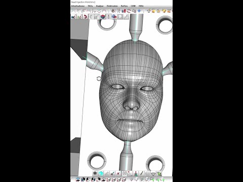 CNC Machining a Realistic Face Mold - Part 1