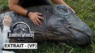 Jurassic World | Extrait : la mort de l'Apatosaures, InGen débarque | (VF)