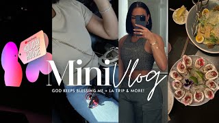 A VLOG! LA WHATS GOOD? GOD KEEPS BLESSING ME + WARDROBE MALFUNCTION & MORE! ALLYIAHSFACE VLOGS