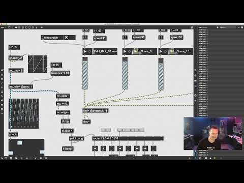 Max/MSP Livestream #1 with Tom Hall