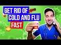 How to get rid of cold and flu cough sore throat home remedies