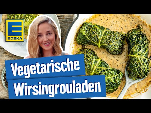 Vegetarische Wirsingrouladen I Vegetarisches Wirsing-Rezept