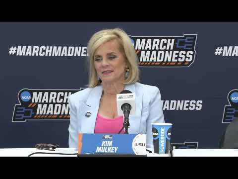 LSU First Round Postgame Press Conference   2024 NCAA Tournament