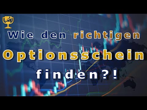 Wie findet man den richtigen Optionsschein für die langfristige Trendbegleitung einer Aktie?