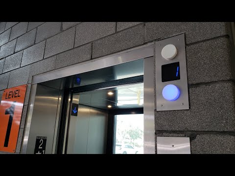 Scenic Otis Gen2 MRL Traction Elevator @ The DOT Parking Garage, Ferndale, MI