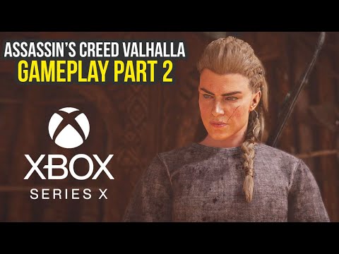Assassin's Creed Valhalla Gameplay Part 2 (Xbox Series X) - Saving the Crew (AC Valhalla Gameplay)