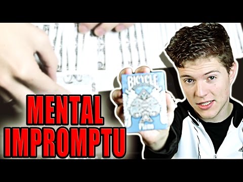 MENTAL IMPROMPTU CARD TRICK WITH EXPLANATION - Magic Tricks with Solution