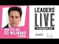 Labour (Ed Miliband) - Leaders Live - YouTube