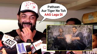 Bobby Deol Reaction On Salman Khan In Pathaan Creating History With SRK Huge Success at Box Office