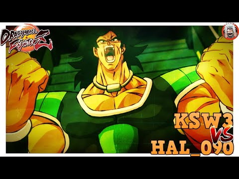 DBFZ - KSW3 vs HAL_090 - (18, GokuSSJ, Goku) vs (BrolyDBS, Vegetto, Janemba)