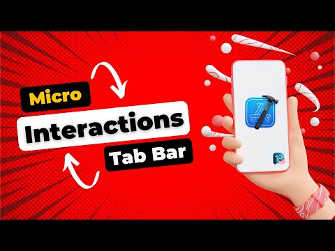 Add Micro Interactions to your Tab Bar | SwiftUI thumbnail