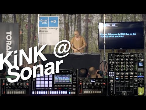 KiNK - DJsounds Show - Sonar 2017 - 2 x AS-1 and SP-16