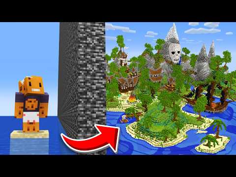 DESERTED ISLAND Build Battle in Minecraft