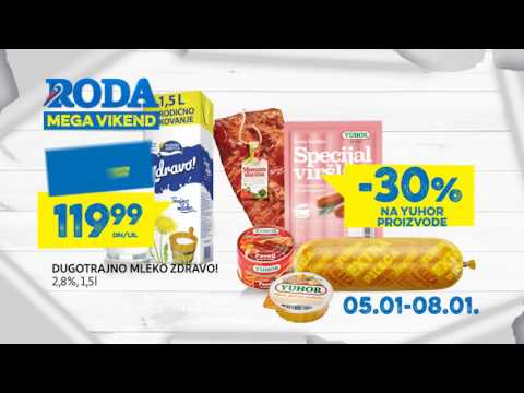 Roda: Božićni MEGA vikend 05. - 08.01.2017.