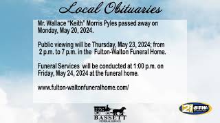 Obits for May 23, 2024