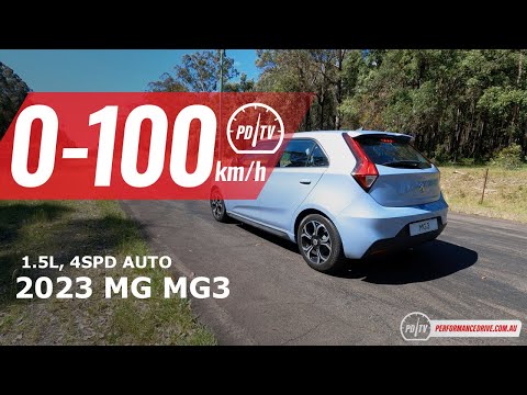 2023 MG MG3 0-100km/h & engine sound