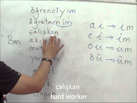 Online Turkish Lesson basic1 part1