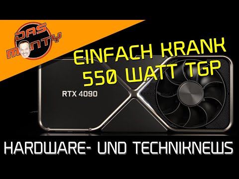 Nvidia RTX 4090 mit 550 Watt TGP? | Intel 12900K - Die schnellste Gaming CPU der Welt?  | DasMonty