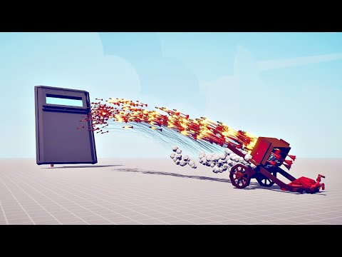 GOD HWACHA vs SHIELD UNITS & DEFLECTOR | TABS Totally Accurate Battle Simulator