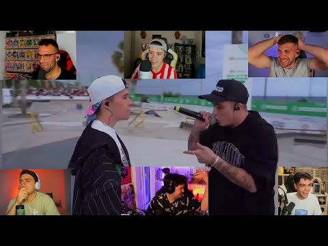 MULTIRREACCIÓN AL MINUTAZO DE EL MENOR VS GAZIR I BATALLA DE EXHIBICIÓN | SKATE SERIES