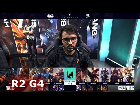 Fnatic vs G2 eSports - Game 4 | Round 2 S9 LEC Summer 2019 Playoffs | FNC vs G2 G4