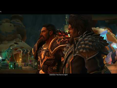 World Of Warcraft Dragonflight: Sabellian and Wrathion Quest Cinematic 3