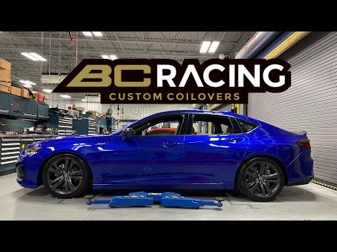 2021 Acura TLX A-Spec - Lowering First BC Racing Prototype Coilovers Installation (Episode 2)