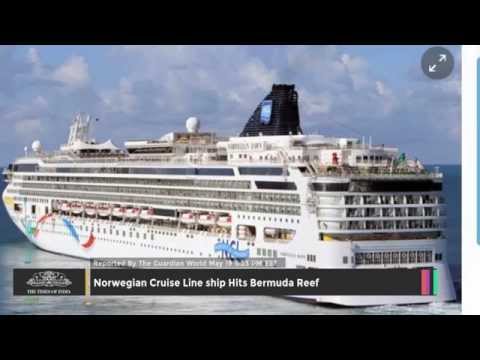 Norwegian Cruise Line Ship Hits Bermuda Reef